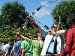 Découverte tir au drapeau à la pointe du siège les 14 et 15 mai 2011
