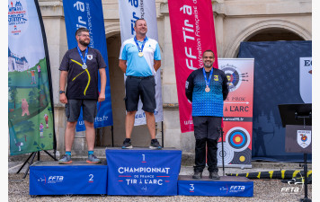 Guillaume récidive au championnat de France de tir 3D