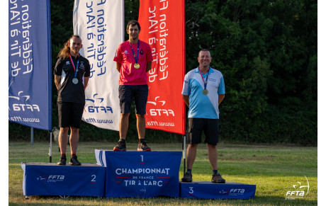 Guillaume Quetel médaillé de bronze au championnat de France Elite de tir 3D